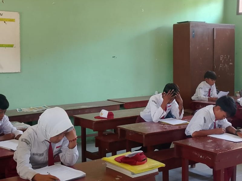Kegiatan Asesmen Akhir Semester Kelas 6